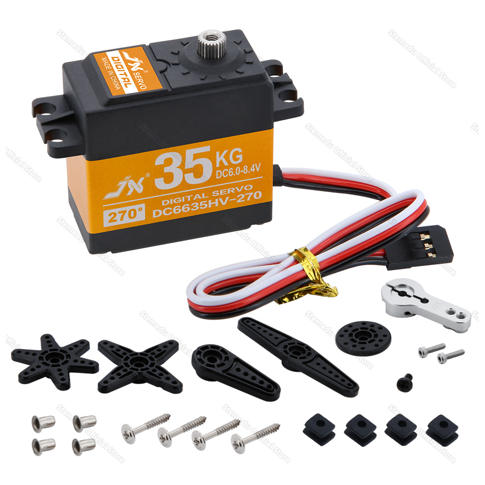 Rc Helicopter Motor - JX Servo DC6635HV 35KG Torque 180/270/360