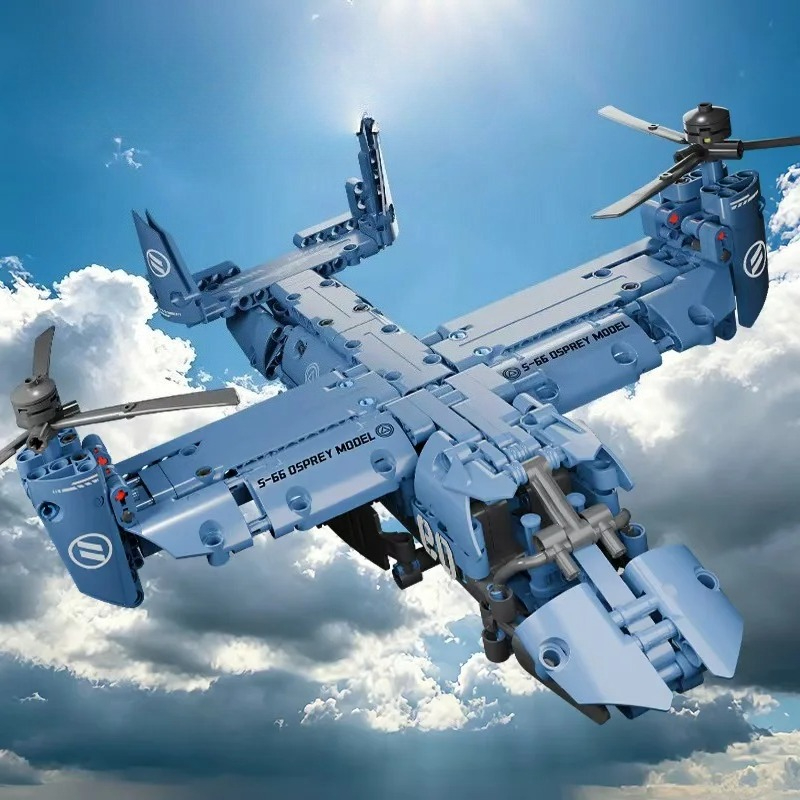 1480pcs V-22 Osprey Aircraft M - đánh giá và giá Jjrc Drone X12