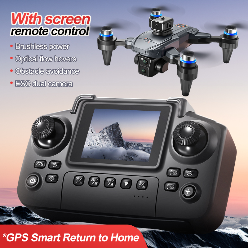 GPS RC Drone With Screen 4K Pr - đánh giá và giá Rc Helicopter Charger