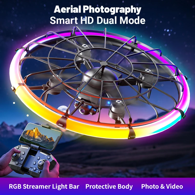 JJRC H145 UFO RC Drone with Du - đánh giá và giá Rc Helicopter Case